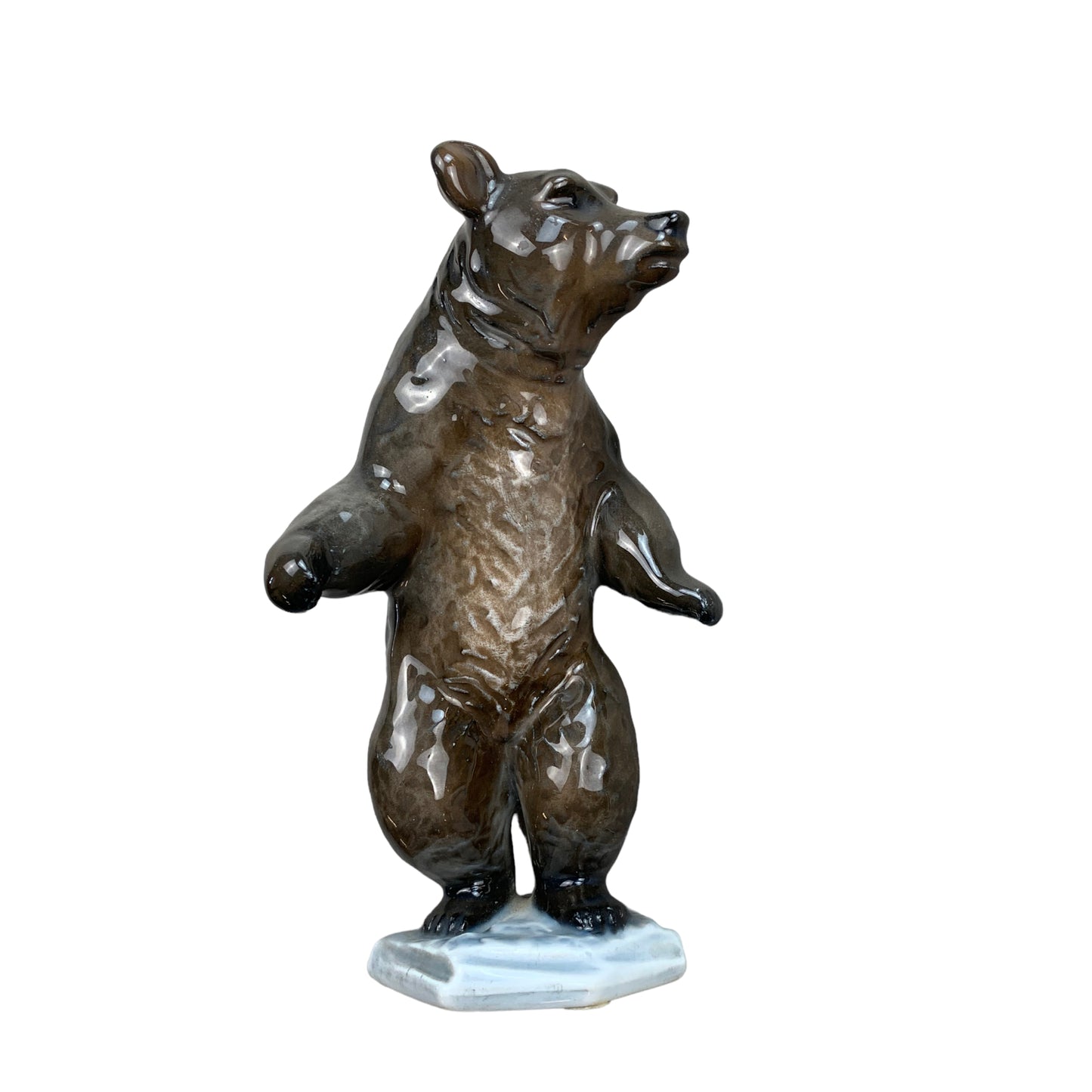 Rosenthal Braunbär Porzellanfigur stehender Bär Figur Heidenreich
