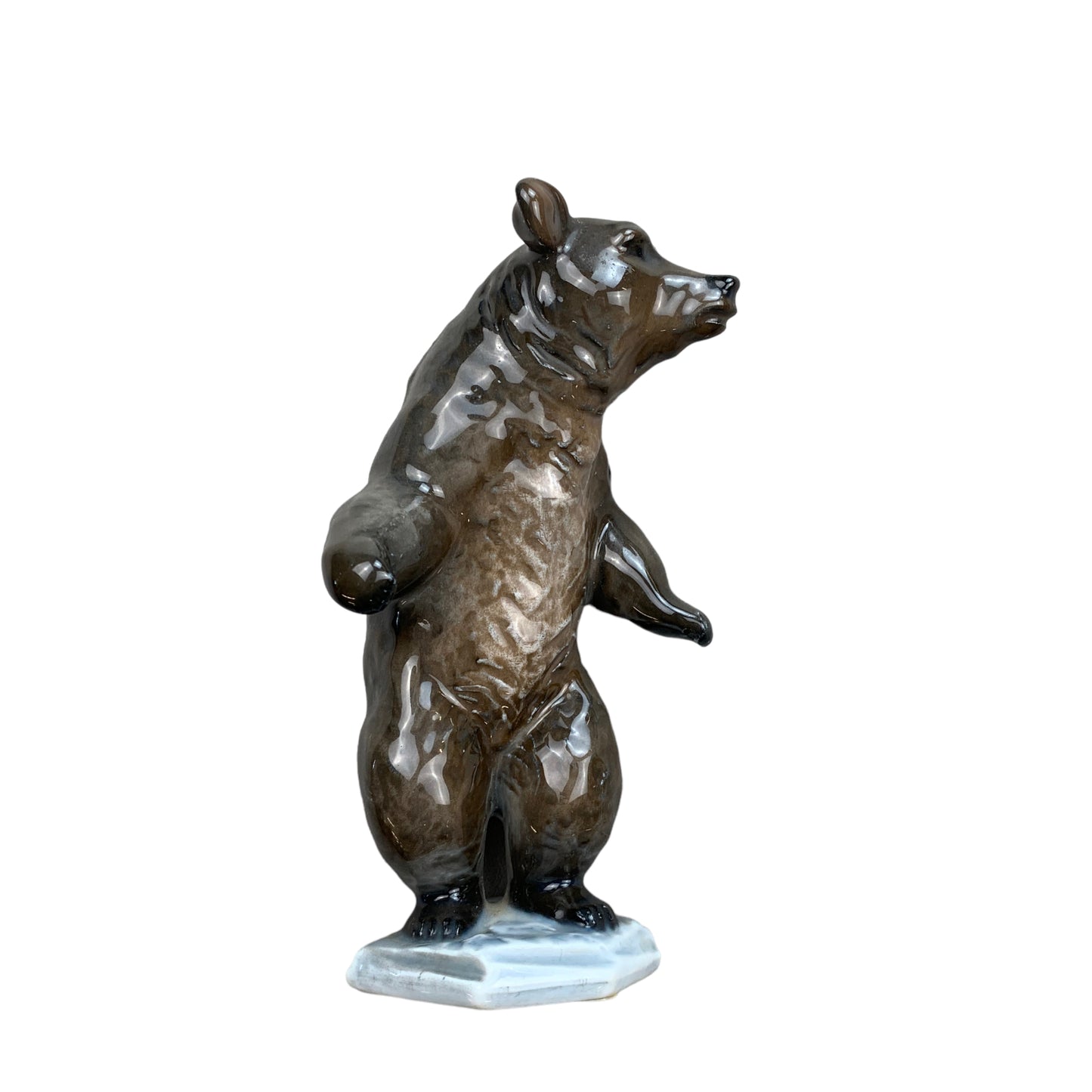 Rosenthal Braunbär Porzellanfigur stehender Bär Figur Heidenreich