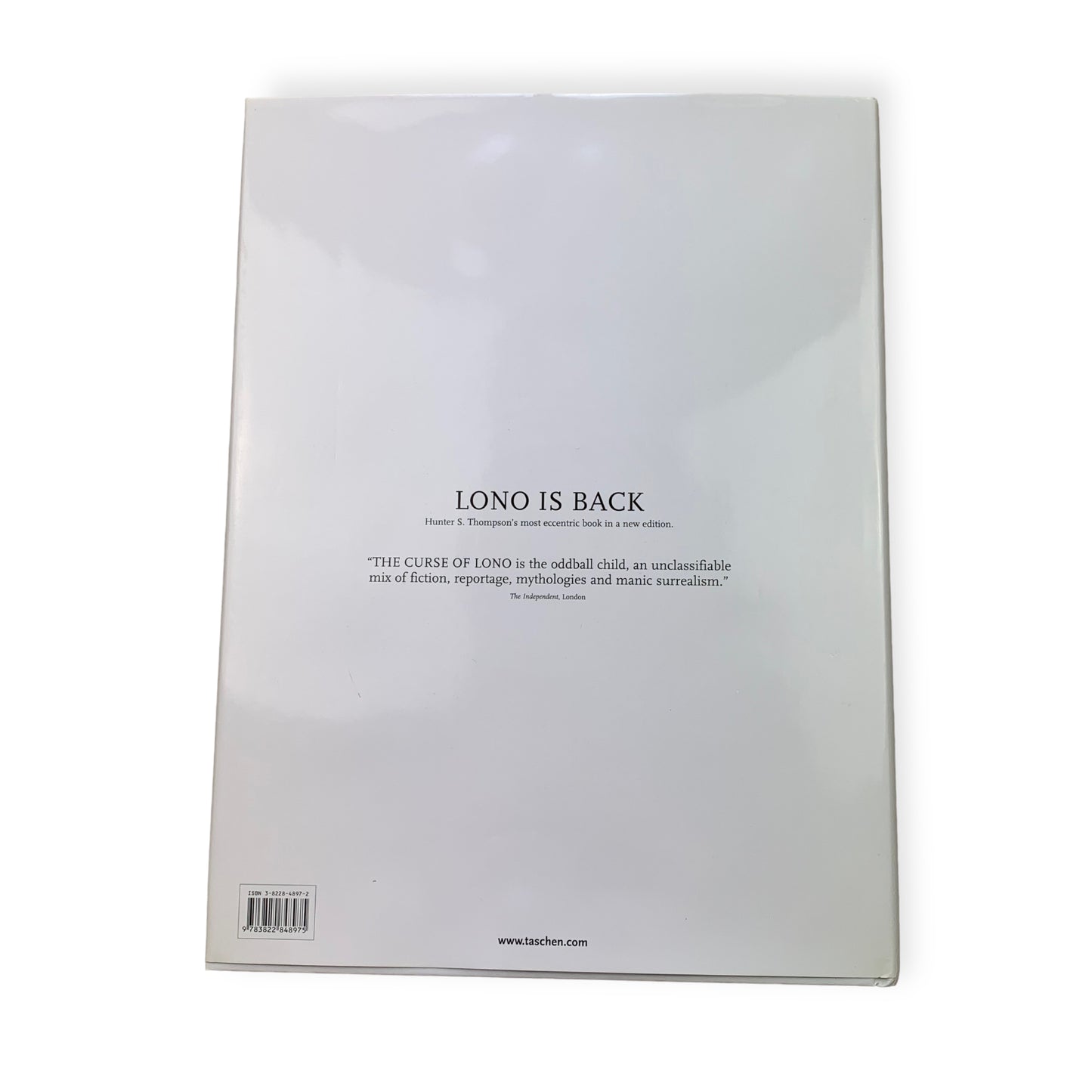 The CURSE of LONO Bildband Buch Hunter S. Thompson Taschen