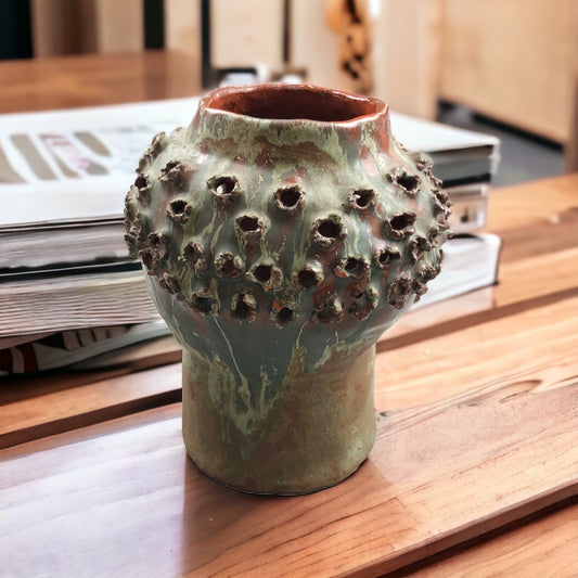 vintage Brutalistik Vase - Keramik - 1979 A