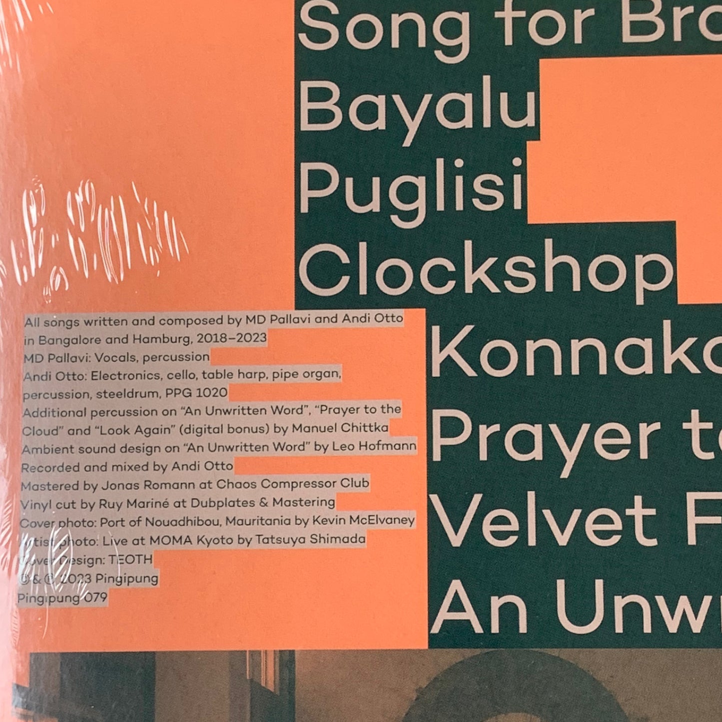 MD Pallavi / Andi Otto - Songs for Broken Ships - Vinyl - LP - Schallplatte