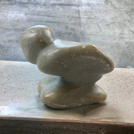 Vintage Steinskulptur - Figur Abstrakt Skulptur - Handmade
