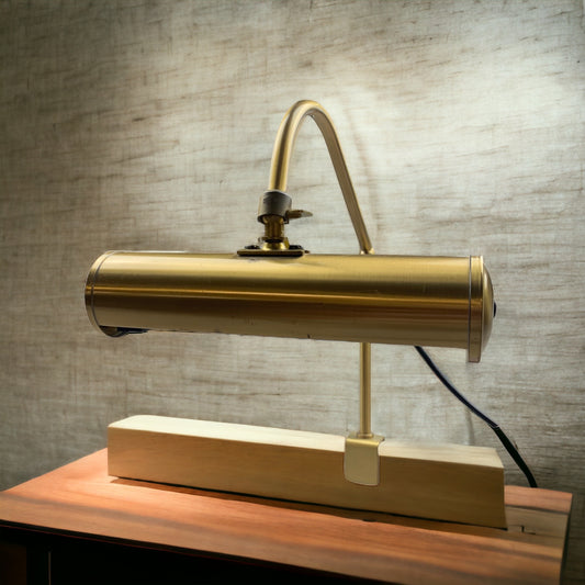 Klavierlampe OMI - Vintage - Messing 70s - Lampe