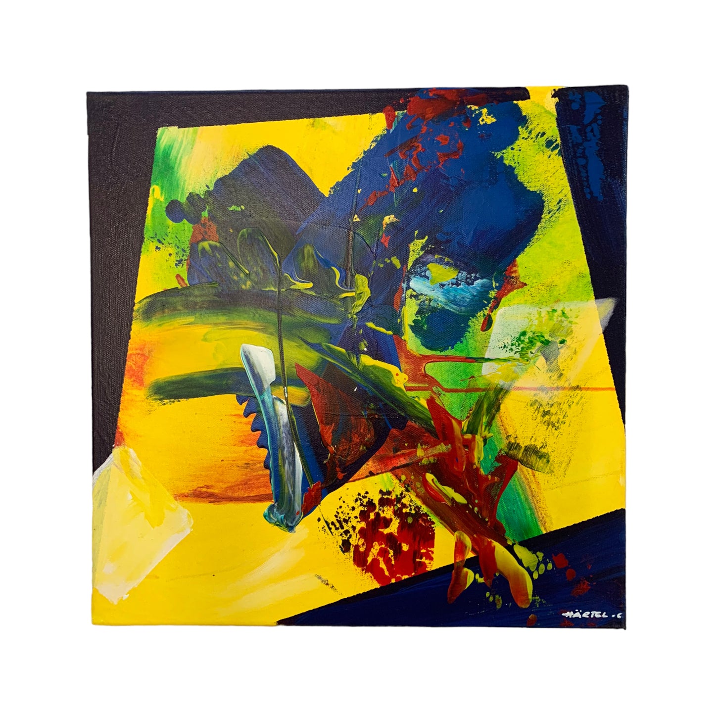 Günter Härtel - Abstraktes Gemälde - 2006