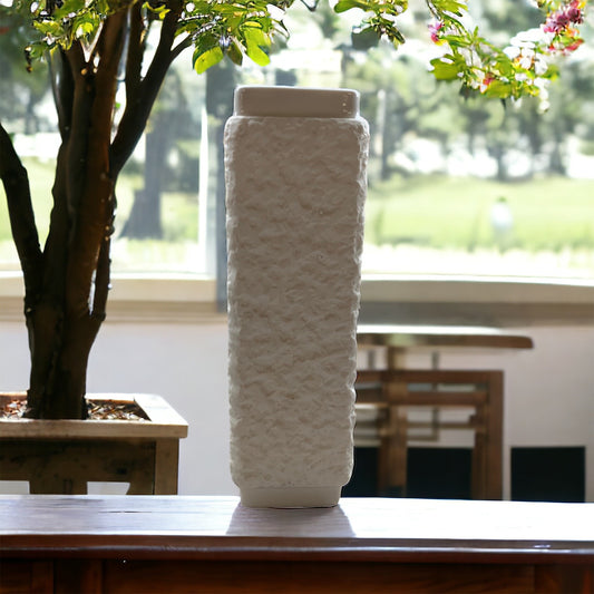 Vintage 70s KPM weiße Vase Bavaria Porzellan 648/0