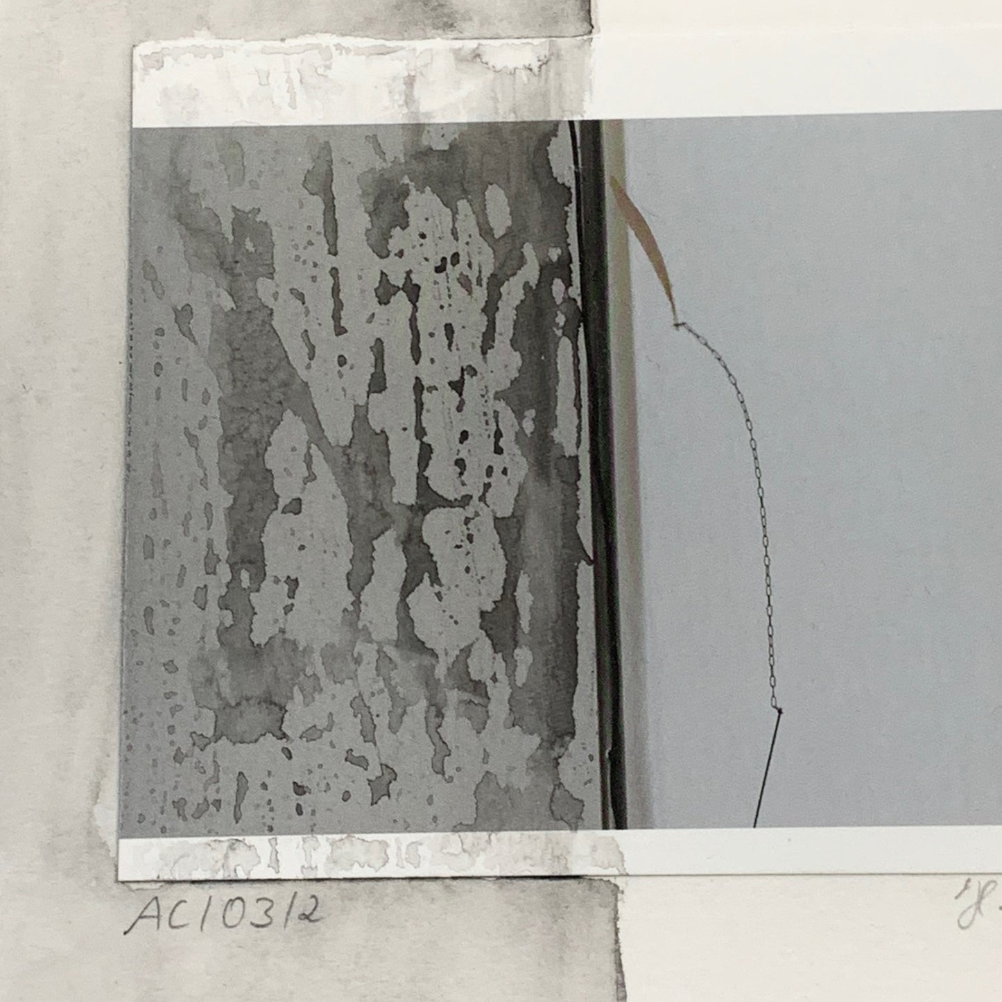Unknown Artist - Abstraktes Kunstwerk AC/03/2  - gerahmt