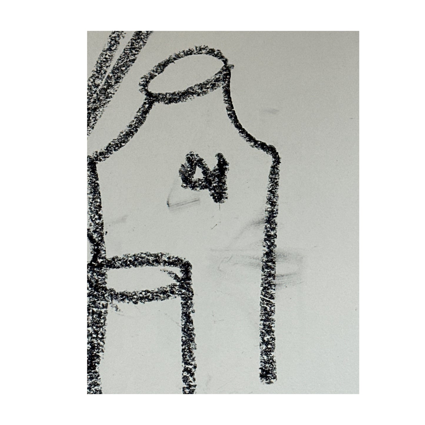 Unknown Artist - Abstraktes Bild - gerahmt