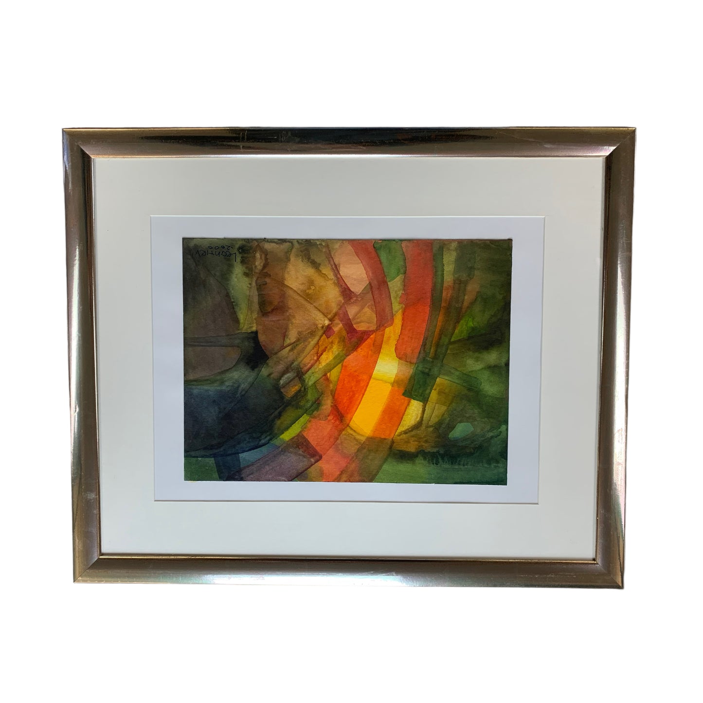 Igor Leontiev - Abstraktes Aquarell - 2000