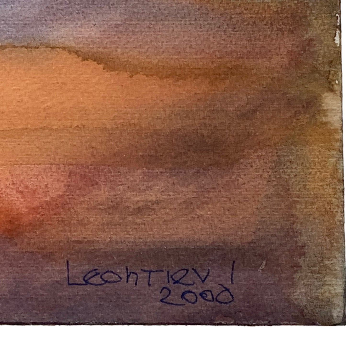Igor Leontiev - Abstraktes Gemälde - 2000 - gerahmt