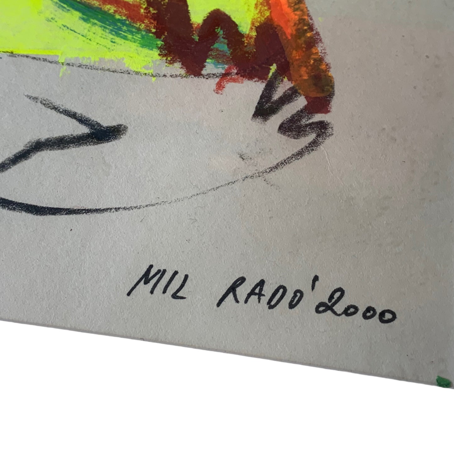 Mil Rado - Abstraktes Gemälde - 2000