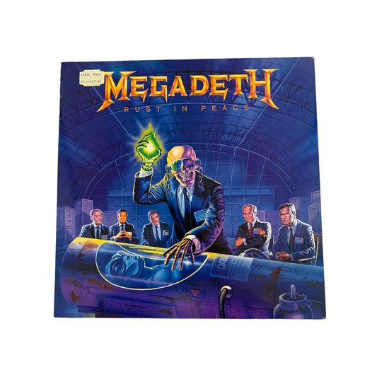 Megadeth - Rust in Peace- Vinyl - LP - Schallplatte - 1990