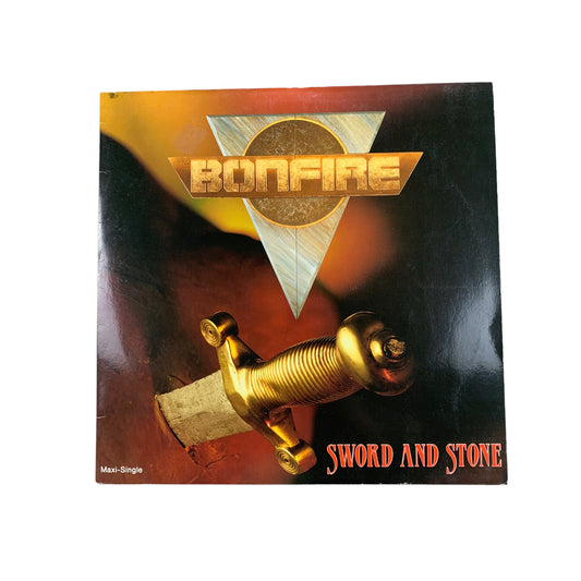 Bonfire- Sword and Stone - Vinyl - LP - Schallplatte - 1989