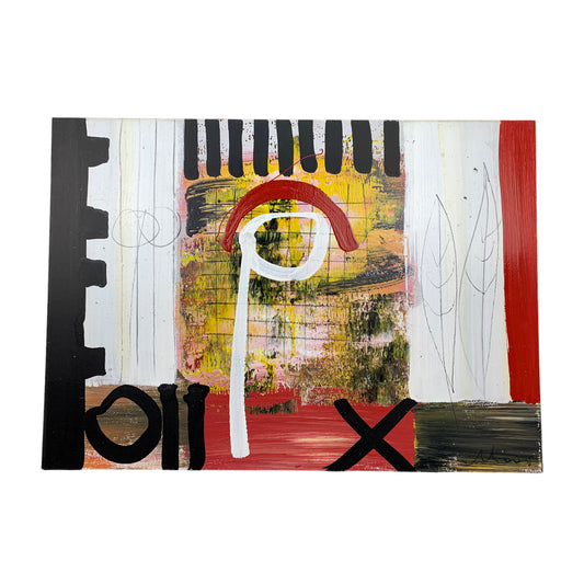 Unknown Artist - Abstraktes Gemälde -