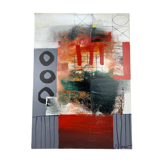 Unknown Artist - Abstraktes Gemälde -
