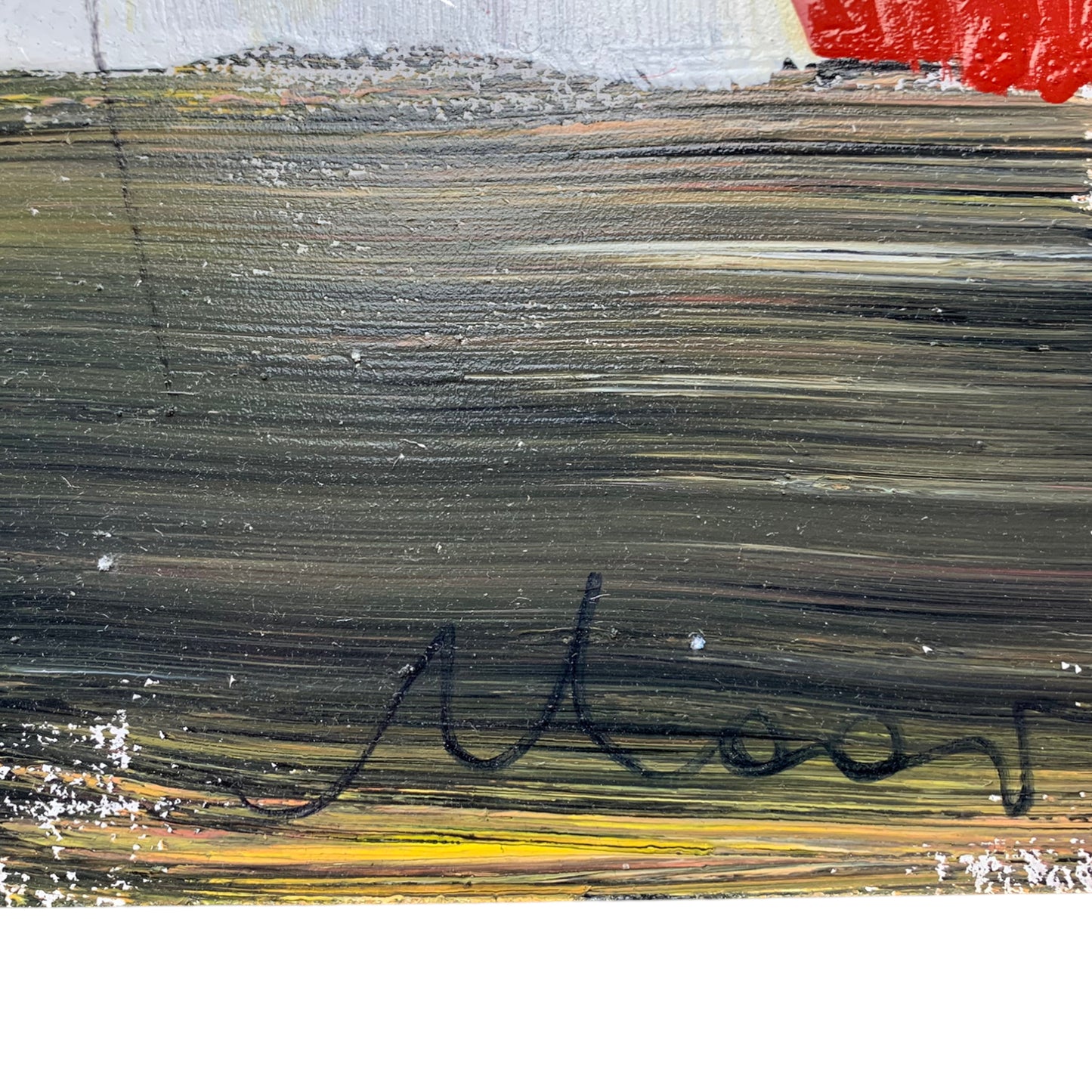Unknown Artist - Abstraktes Gemälde -